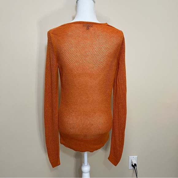 The Limited Loose Knit Wool Blend V-Neck Sweater - Picture 6 of 11